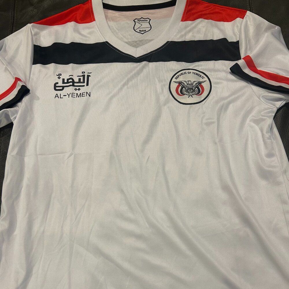 Republic of YEMEN National Team Men’s JERSEY Sz M,L,XL,2X New w tags